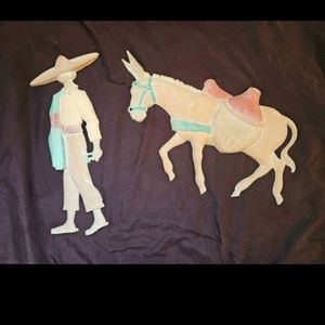 Vintage Home Interior Metal Wall Hanging